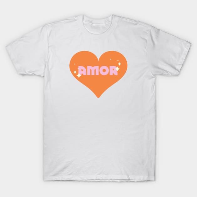 Amor T-Shirt by Elizabeth Olwen